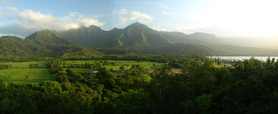 Actual view from deck and bedroom