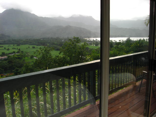 view from bed